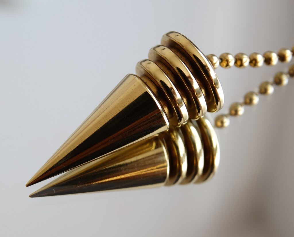 pendulum, gold pendulum, reflection-686680.jpg